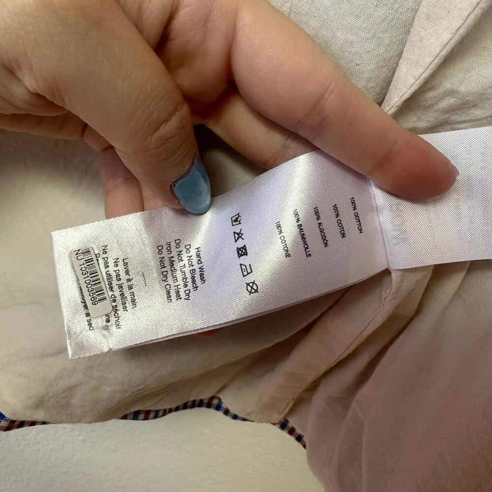 Rita Row Camelia Double Breasted Check Blazer Blu… - image 8